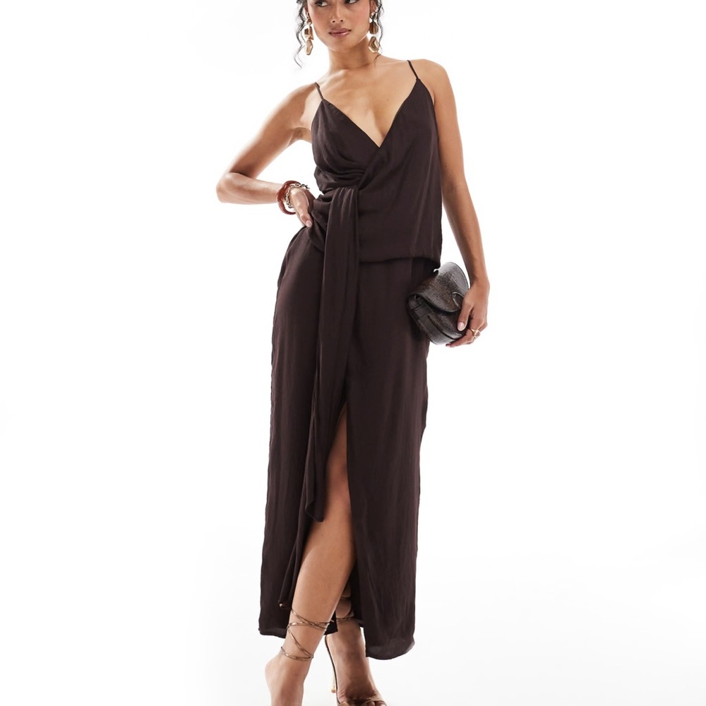 Brown Maxi Dress
